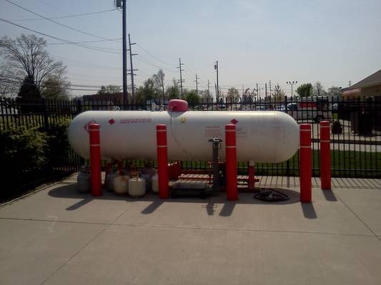 Propane service station